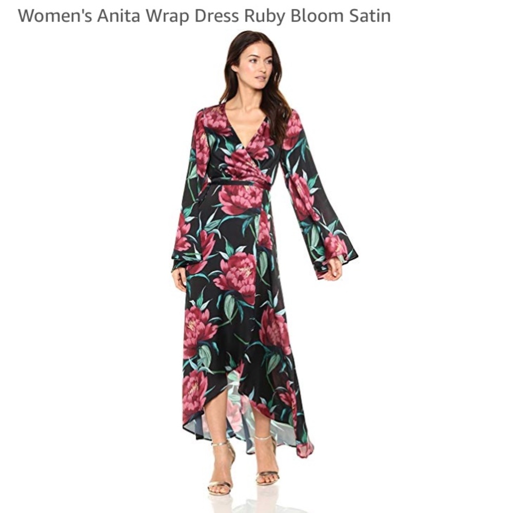 Show Me Your Mumu Floral Wrap Dress